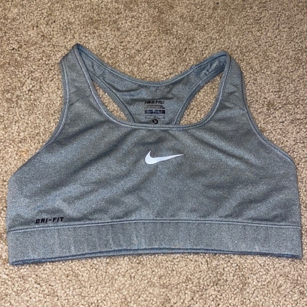 Nike Women's Gray Sports Bra